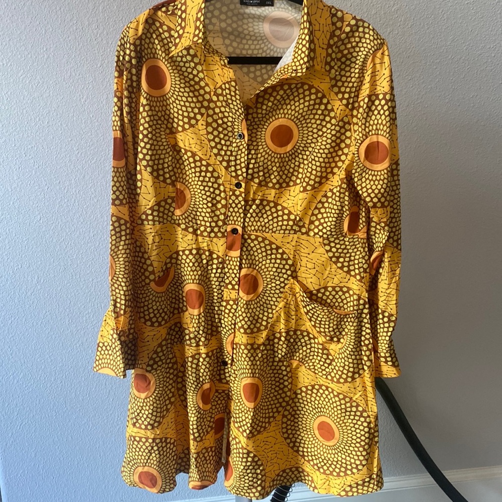 Shein pattern dress
